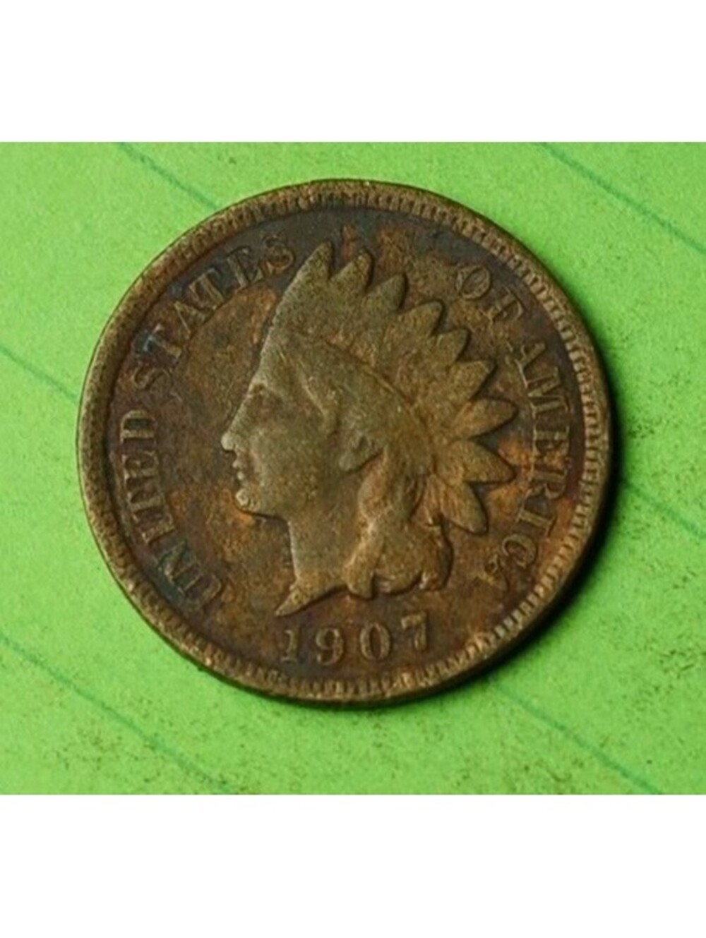 X136 1907 Indian Head Cent Penny 1c - Check Out Our eBay Store - old coin money